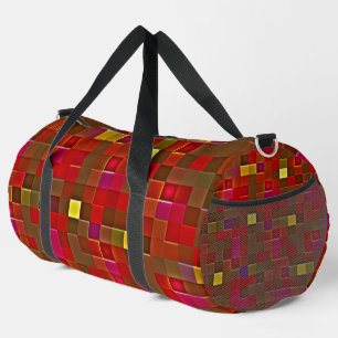 "Checkered Affair" (Large) Duffel Bag