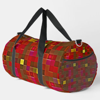 "Checkered Affair" (Large) Duffel Bag