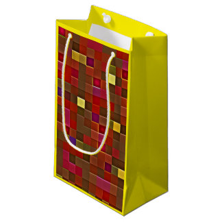 "Checkered Affair" (Small) Gift Bag