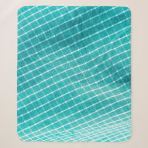 Checkered background textile closeup. sherpa blanket