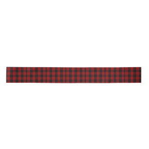 Checkered Christmas Red Buffalo Plaid Satin Ribbon
