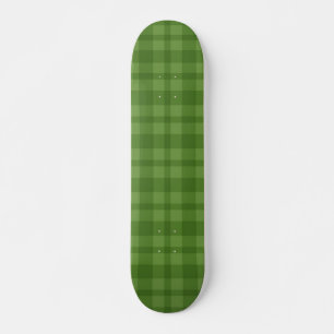 Checkered pattern skateboard