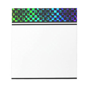Checkered Twist by Kenneth Yoncich Notepad