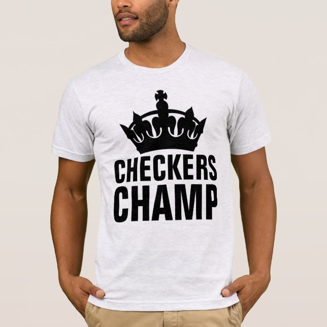 CHECKERS CHAMP T-shirts (Front)