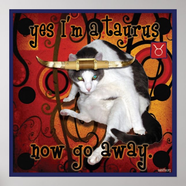 checkers taurus poster (Front)