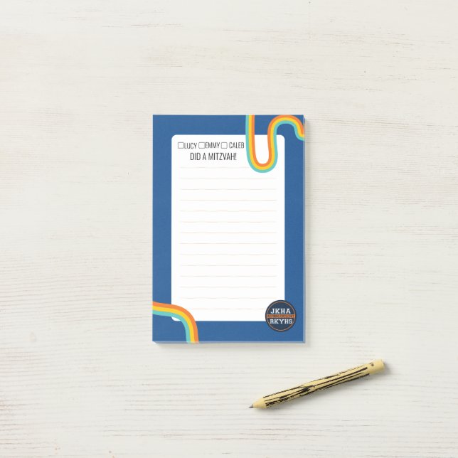 Checklist Curves! Post-it Notes (On Desk)