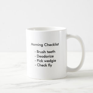 Checklist Mug