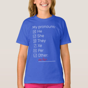 Checklist neopronouns T-Shirt