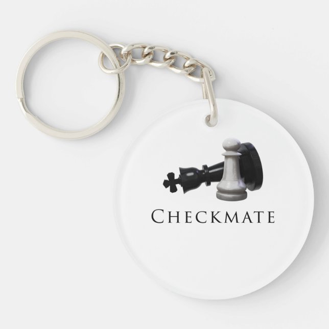 Checkmate Chess Key Ring (Front)
