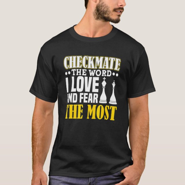 Checkmate Chess player chess club chess T-Shirt (Front)