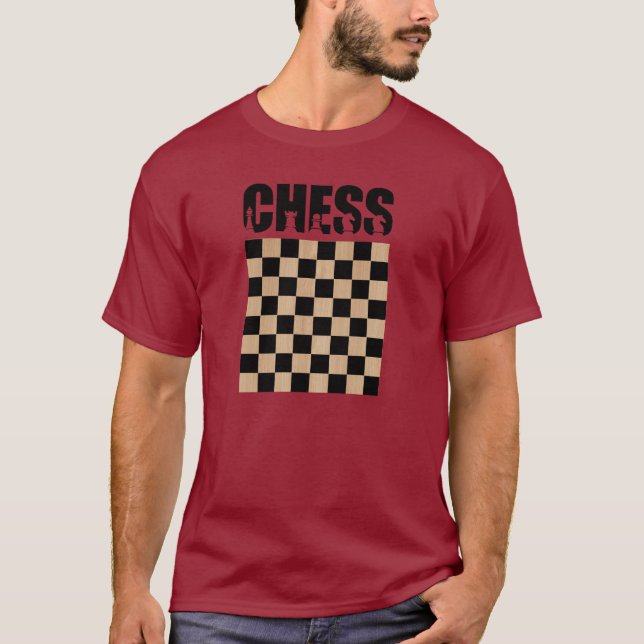 Checkmate Chess Player  T-Shirt (Front)