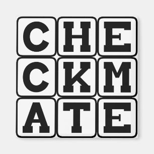Checkmate, Finishing Chess Move Magnet