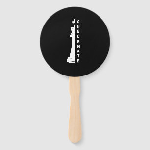 Checkmate Hand Fan
