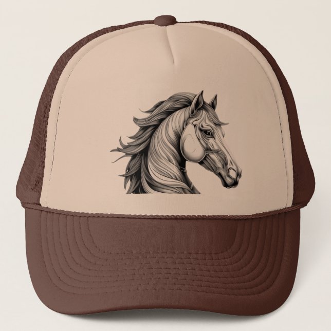 Checkmate hate trucker hat (Front)