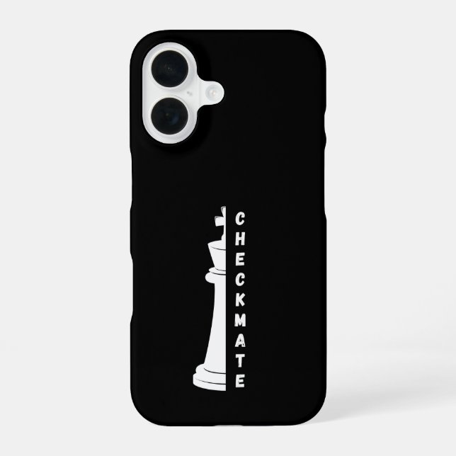 Checkmate iPhone 16 Case (Back)