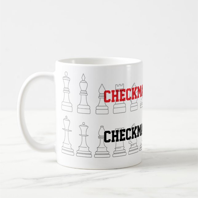 Checkmate Mindset Coffee Mug (Left)