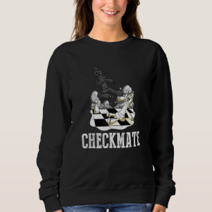Checkmate Queen King Player Checkmate Sweatshirt