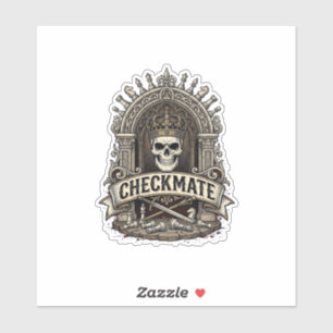 Checkmate Skull King Vintage Chess