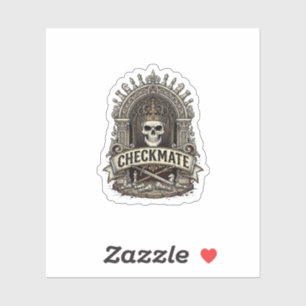 Checkmate Skull King Vintage Chess