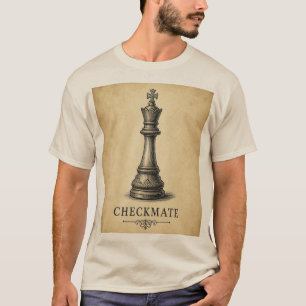 Checkmate Vintage Chess King T-Shirt