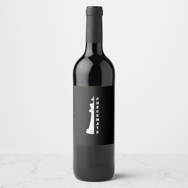 Checkmate Wine Label (Front)