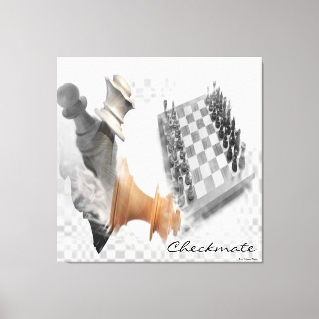 Checkmate Wrapped Canvas (Front)