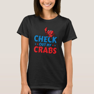 CheckOut My Crabs Shellfish Crab Crustacean Crabs T-Shirt