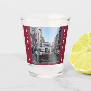 Checkpoint Charlie Berlin Colour Version Shot Glass
