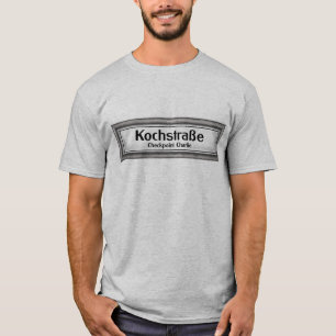 Checkpoint Charlie, Kochstrabe, Black and White T-Shirt