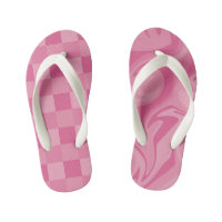 Checks and Swirls - Pink