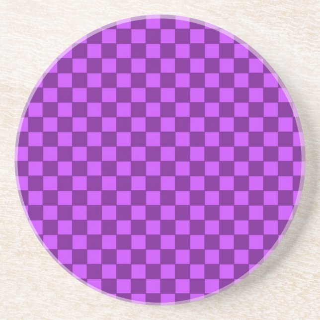 Checks Coaster (Front)