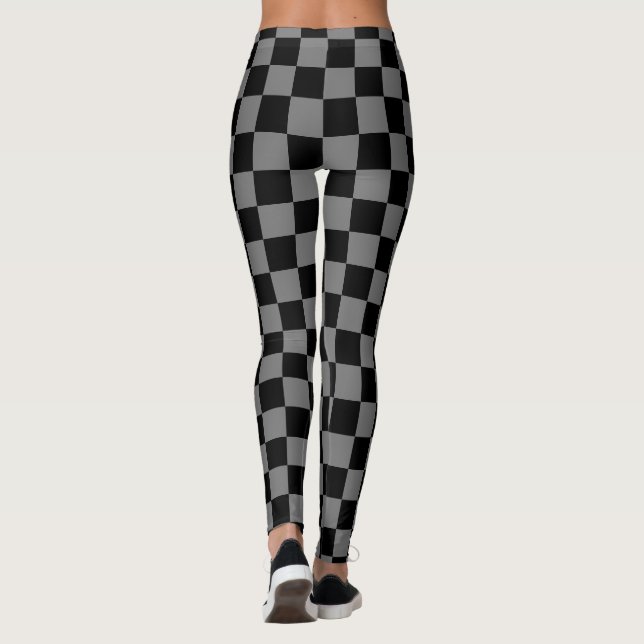 Checks Leggings (Back)