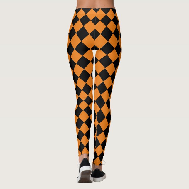 Checks Leggings (Back)