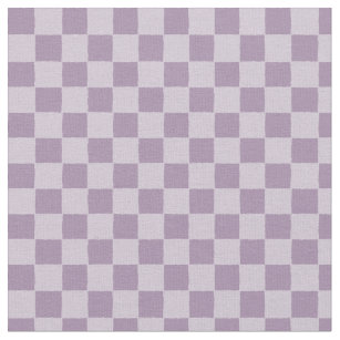 Checks - Violet Purple Fabric