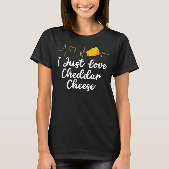 Cheddar Cheese Food T-Shirt (Front)