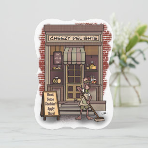 Cheddar Flat Card