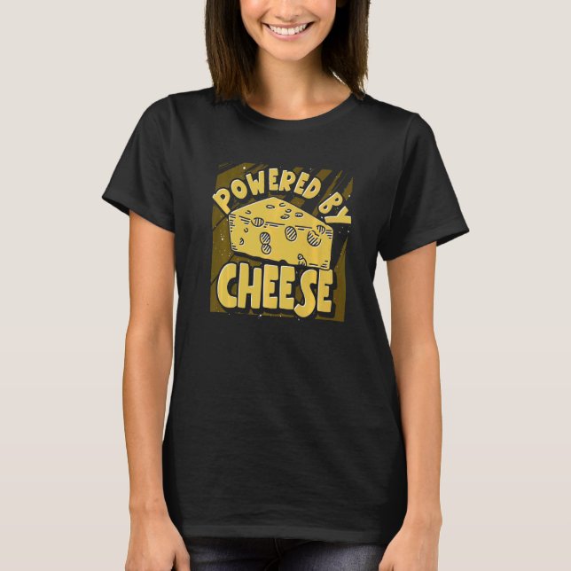 Cheddar Foodie Cheese  Snack Food  Cheese T-Shirt (Front)