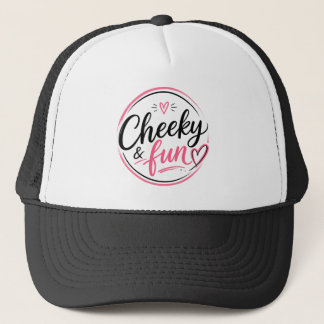 Cheeky and Fun Cute Sassy Everyday Tote Bag Trucker Hat
