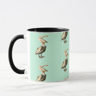 Cheeky and fun pelican mug