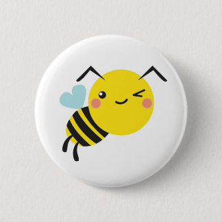 cheeky  bee button