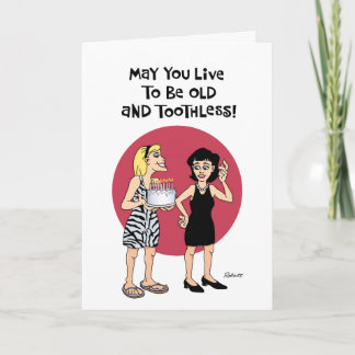 Cheeky BFF Birthday Card