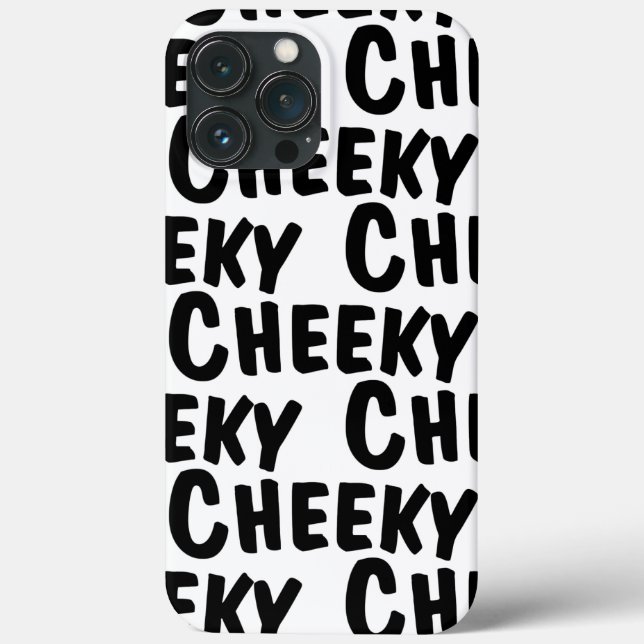 Cheeky Case-Mate iPhone Case (Back)