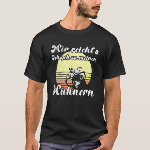 Cheeky Chicken Sunset Geh Zu Meine Hühnern Glasses T-Shirt
