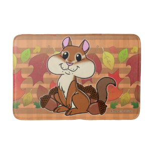 Cheeky Chipmunk - Bath Mat