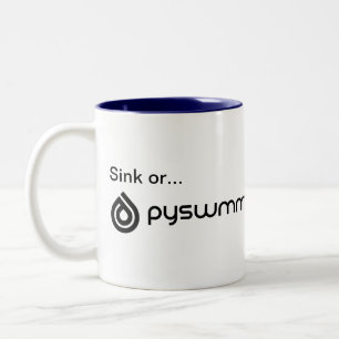 Cheeky Coffee Cup.... Two-Tone Coffee Mug