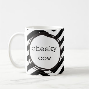 Cheeky Cow Funny Coffee Mug