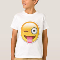 Cheeky emoji wink
