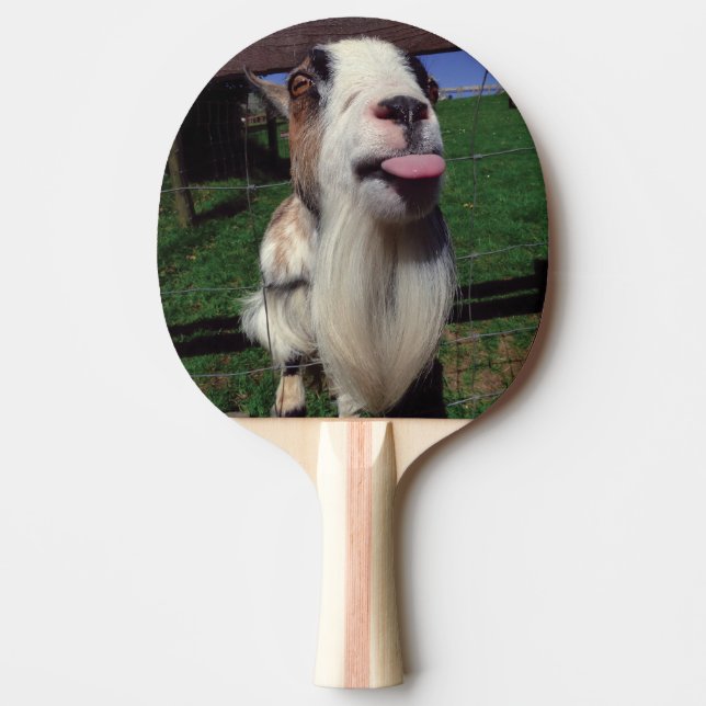 Cheeky Goat Table Tennis Paddle (Front)