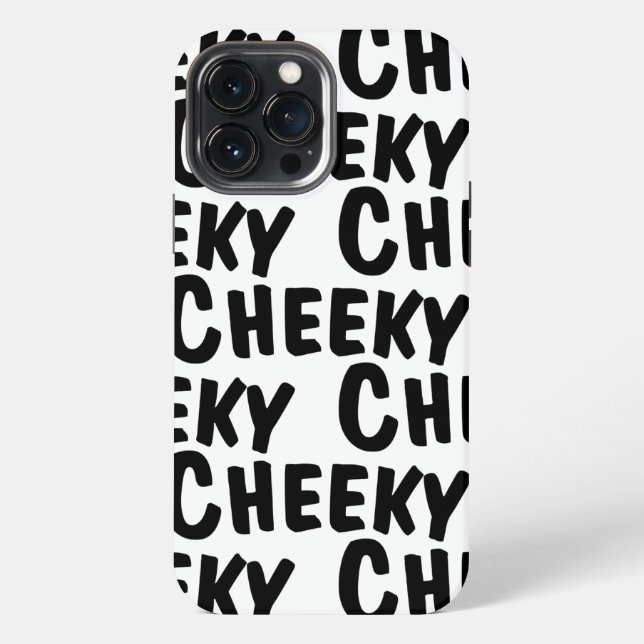 Cheeky iPhone Case (Back)