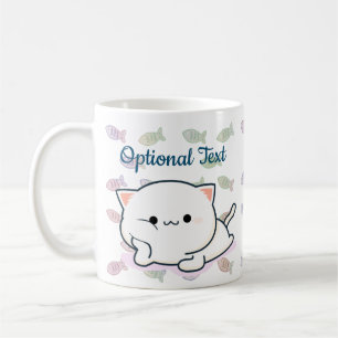 Cheeky Kawaii Style Kitten Coffee Mug